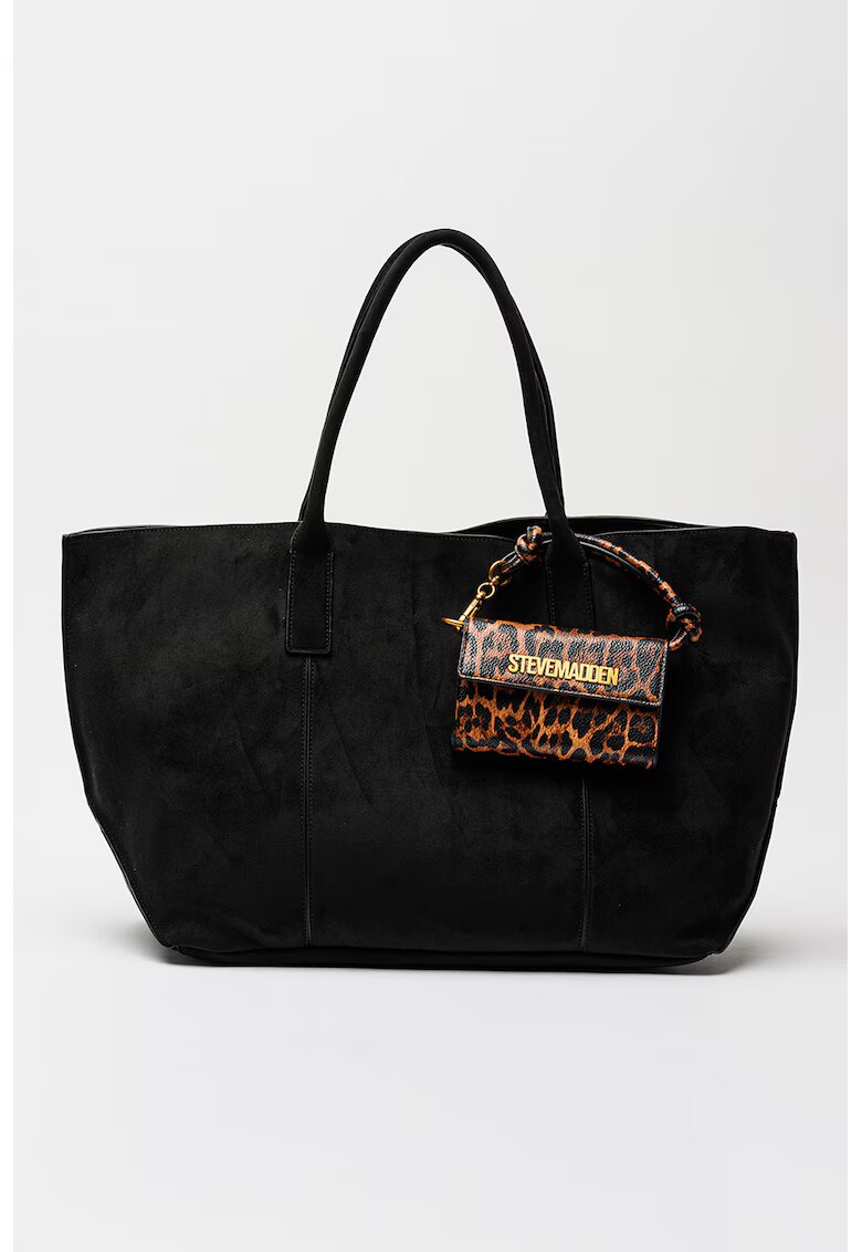 Steve Madden Geanta tote cu detaliu talisman - Negru