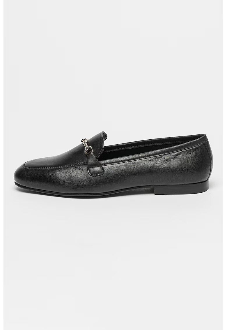 Steve Madden Pantofi loafer din piele Catareena - Negru