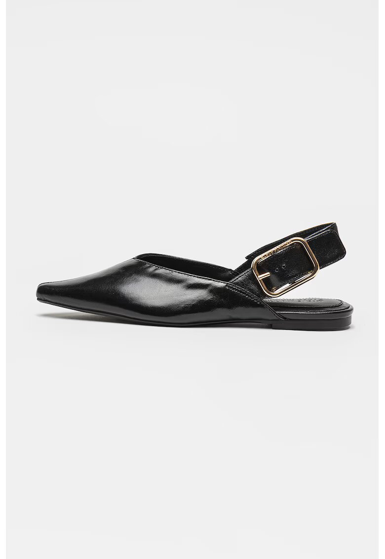 Steve Madden Pantofi slingback de piele Shay - Negru
