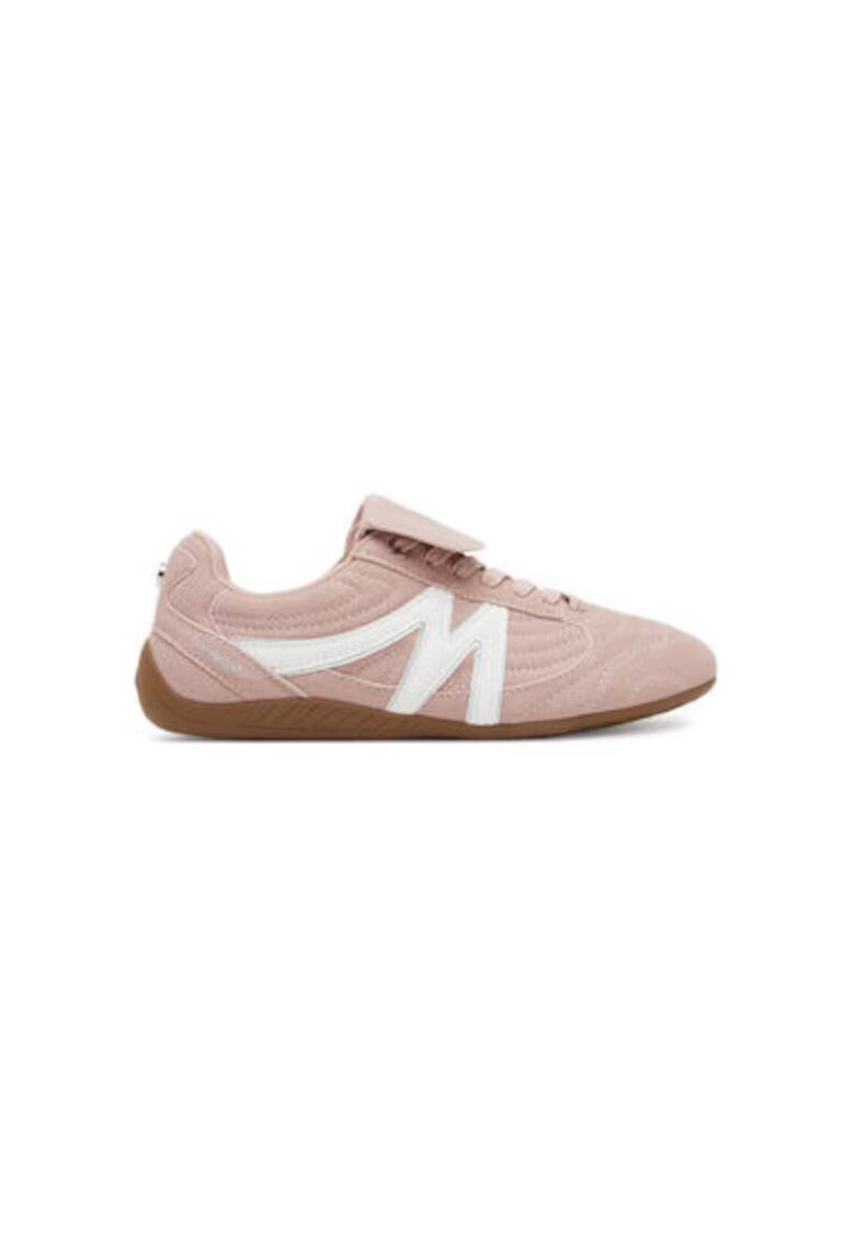 Steve Madden Pantofi sport din piele cu logo - Roz