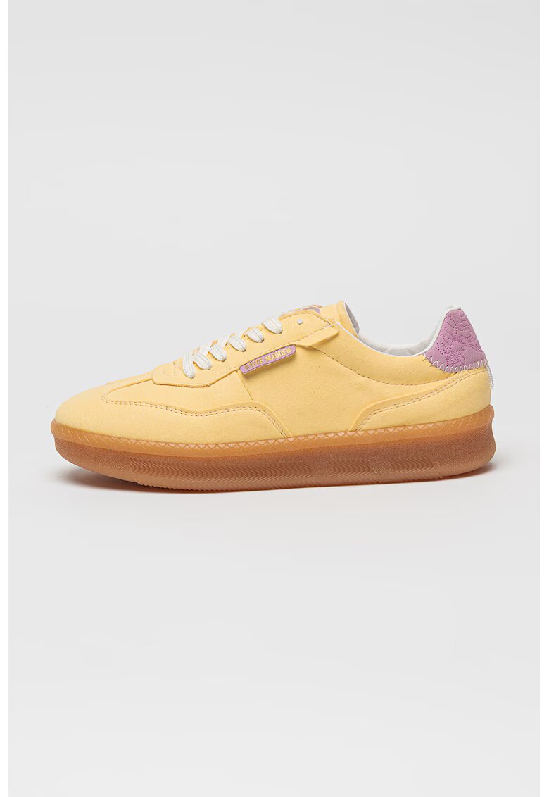 Steve Madden Pantofi sport Euphoria low-cut cu sireturi - Galben pal