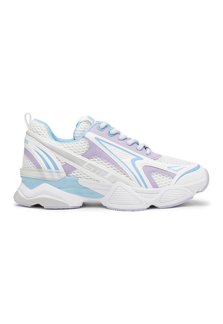 Steve Madden Pantofi sport low-cut Speedster-E - Albastru pastel/Lila pal/Alb optic