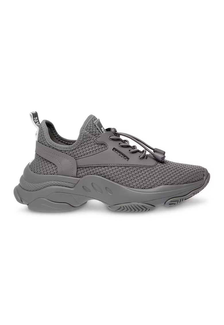 Steve Madden Pantofi sport Match-E slip-on cu insertii din plasa - Gri inchis