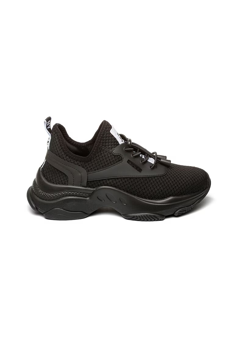 Steve Madden Pantofi sport Match-E slip-on cu insertii din plasa - Negru stins