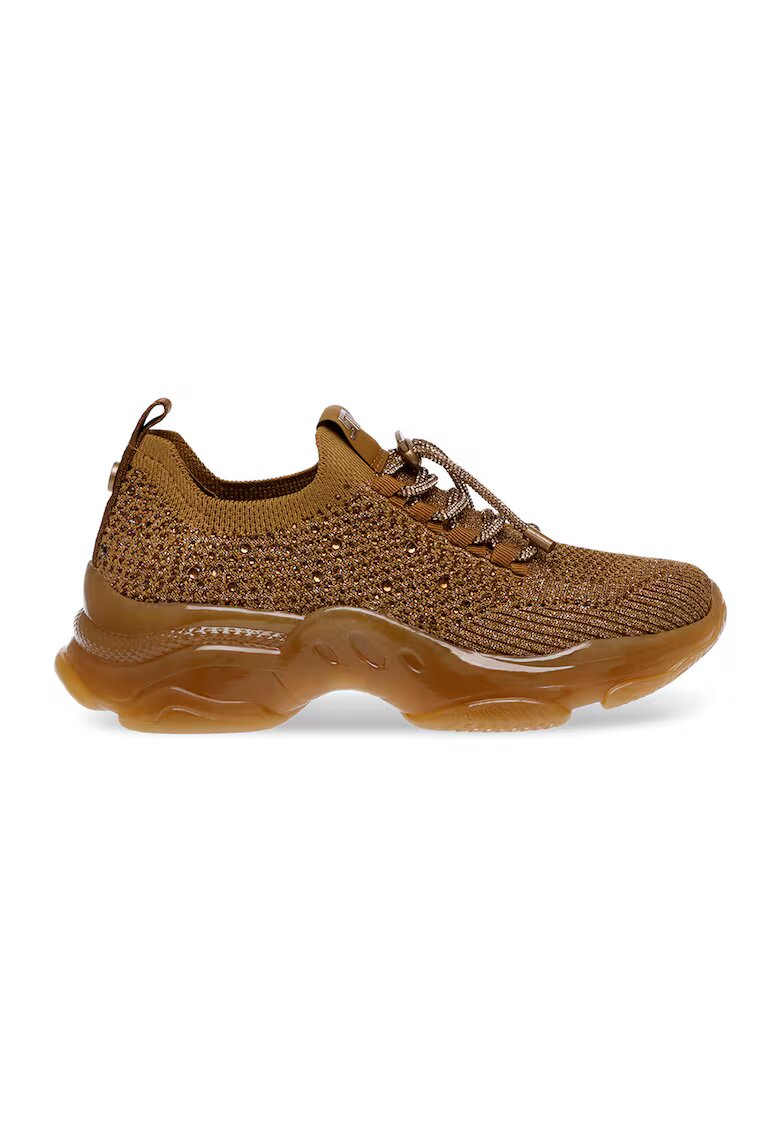 Steve Madden Pantofi sport slip-on din plasa cu strasuri Meter - Caramel