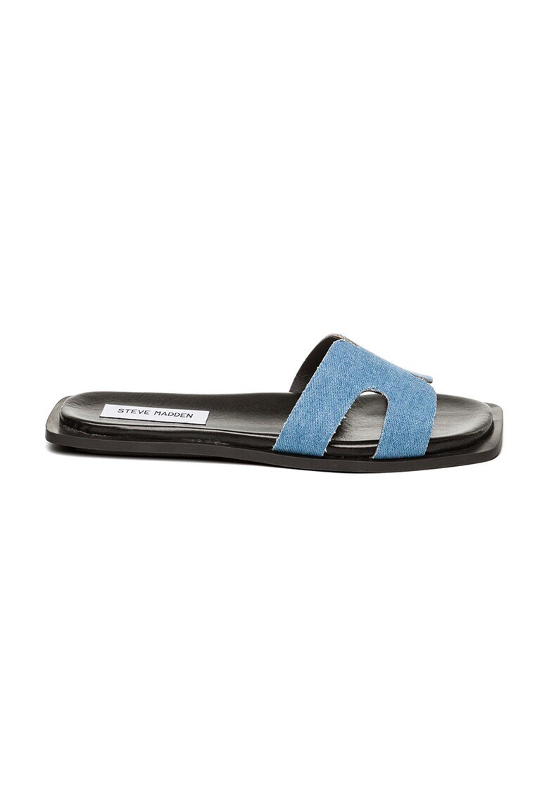 Steve Madden Papuci cu varf patrat - Albastru deschis melange