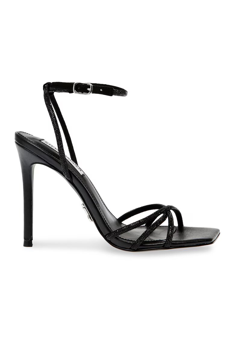 Steve Madden Sandale decorate cu strasuri Slayed - Negru