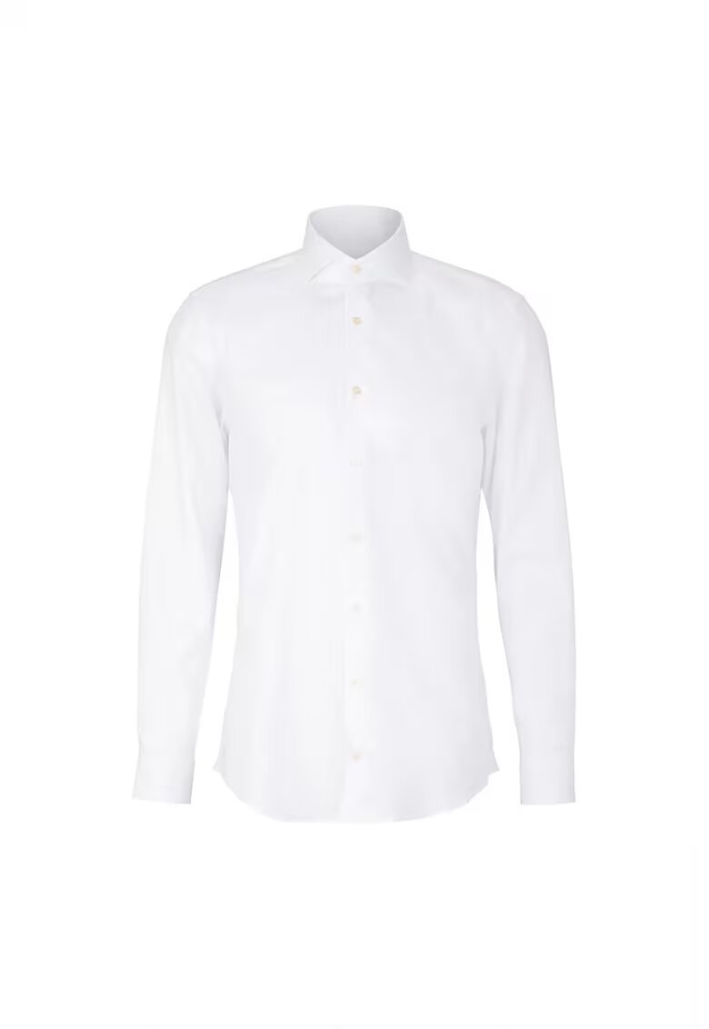 Strellson Cămașă slim-fit - cu mânecă lungă și închidere frontală prin nasturi