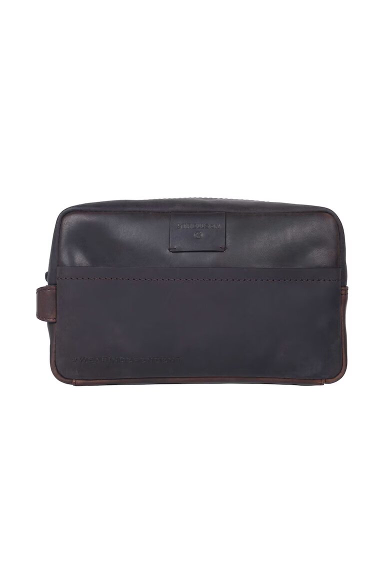 Strellson Etui de piele - Maro inchis