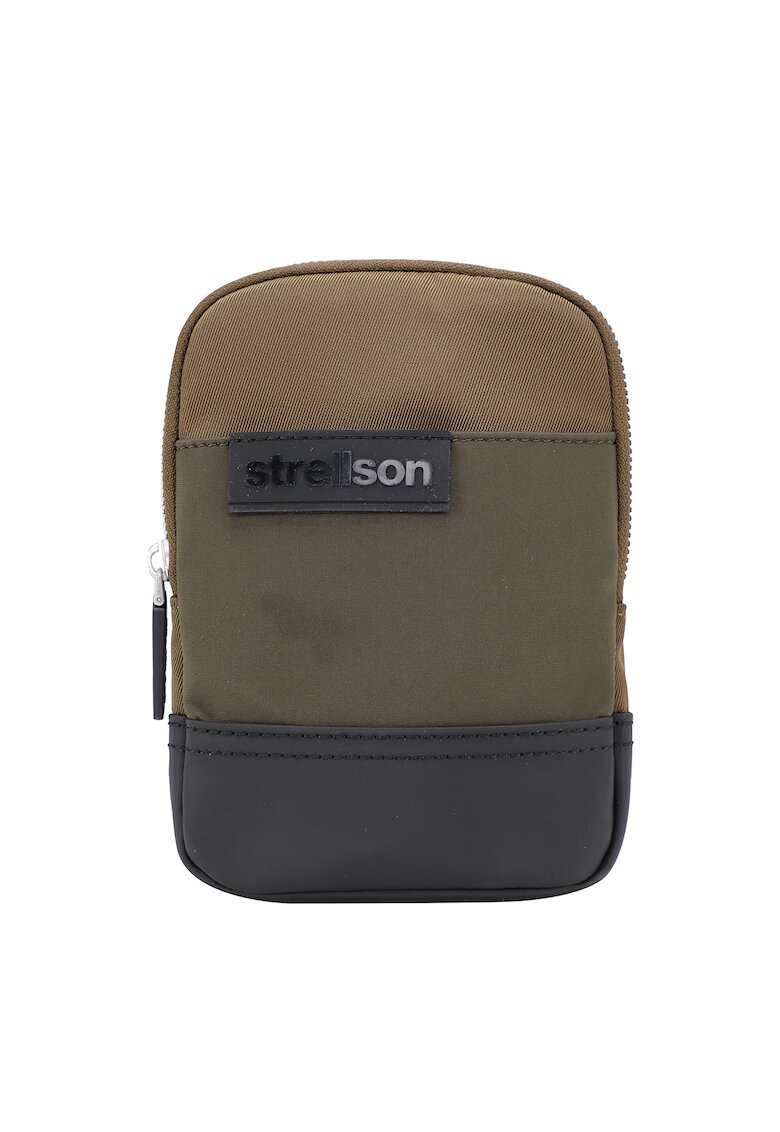 Strellson Geanta crossbody cu model colorblock - Kaki
