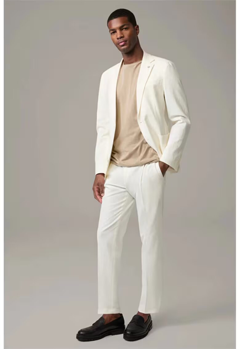 Strellson Pantaloni eleganți regular fit - Crem