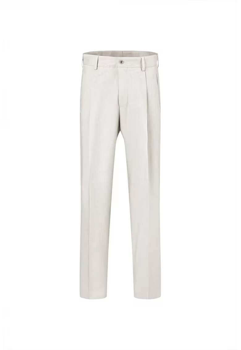 Strellson Pantaloni loose-fit STR1 - Alb