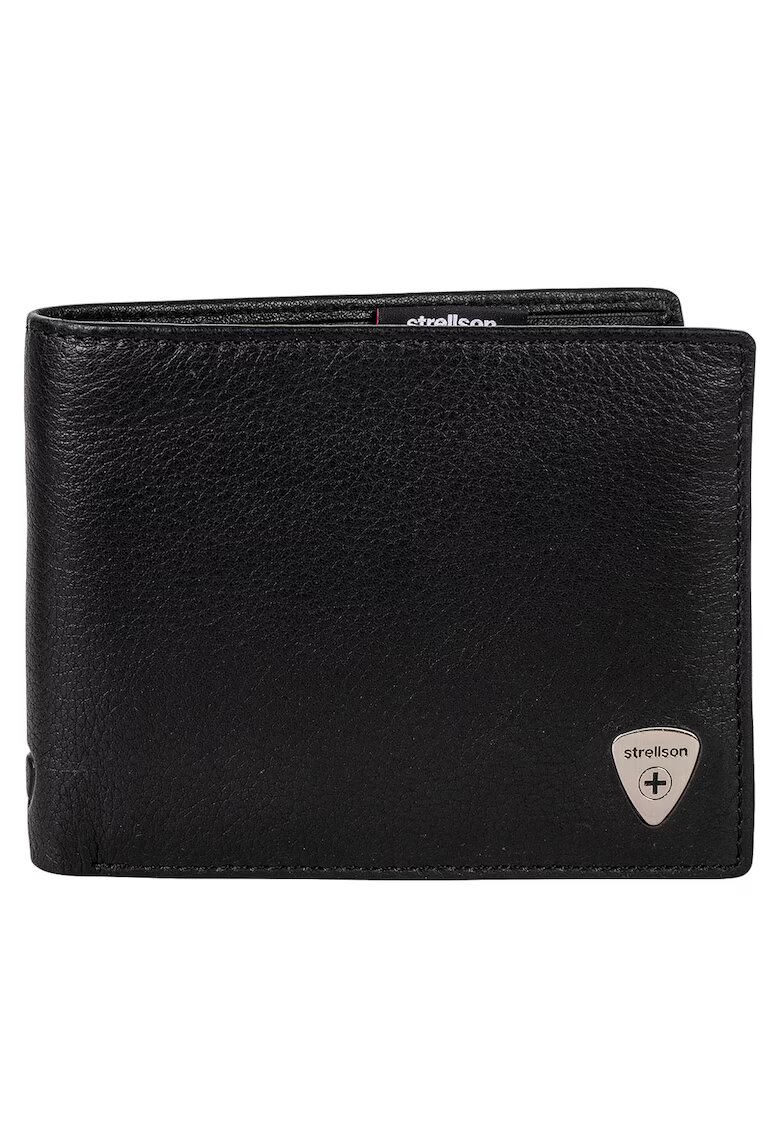 Strellson Portofel pliabil de piele Harrison - Negru