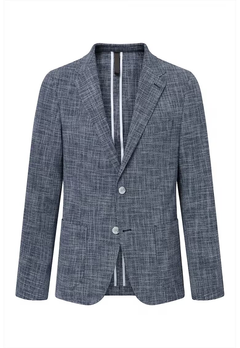 Strellson Sacou regular fit cu inchidere la un singur rand de nasturi STR7 - Albastru