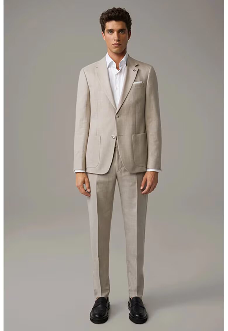 Strellson Sacou slim fit cu închidere la un singur rând de nasturi