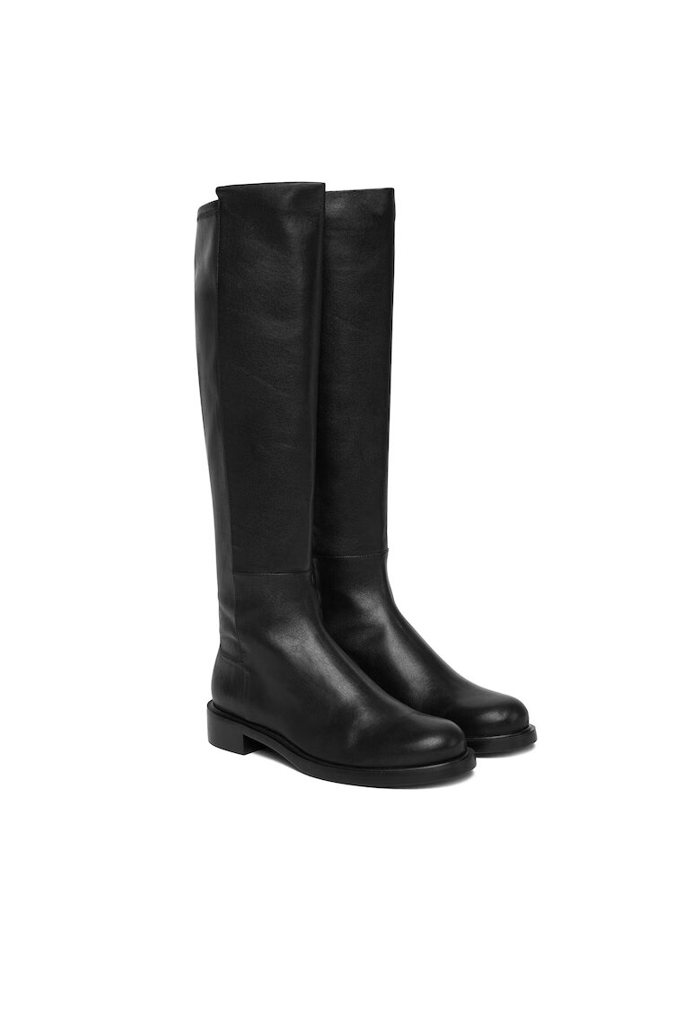 Stuart Weitzman Cizme dama Gisele - piele naturala - negru