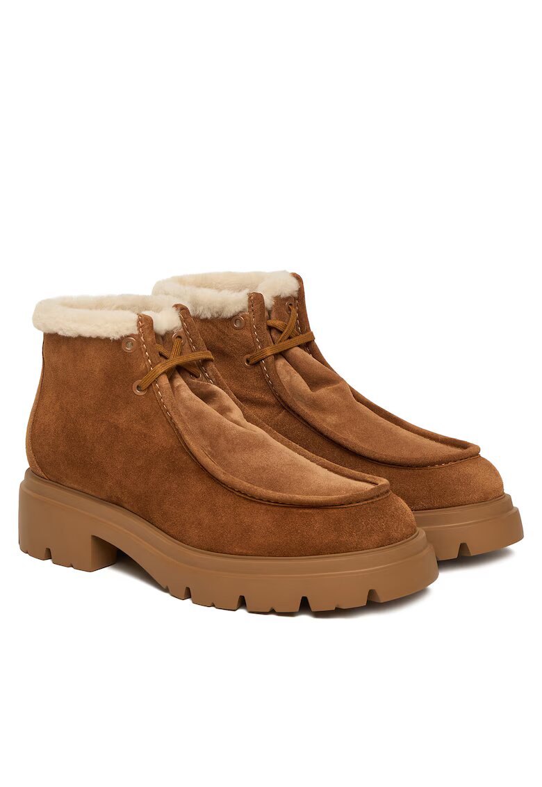 Stuart Weitzman Ghete dama piele naturala - maro - Maro