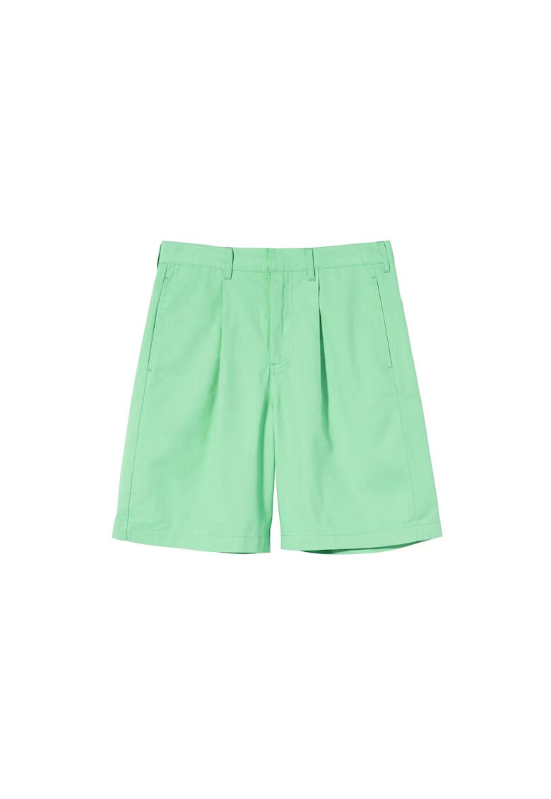 STUeSSY Pantaloni sport dama - Stussy - Bumbac - Verde -
