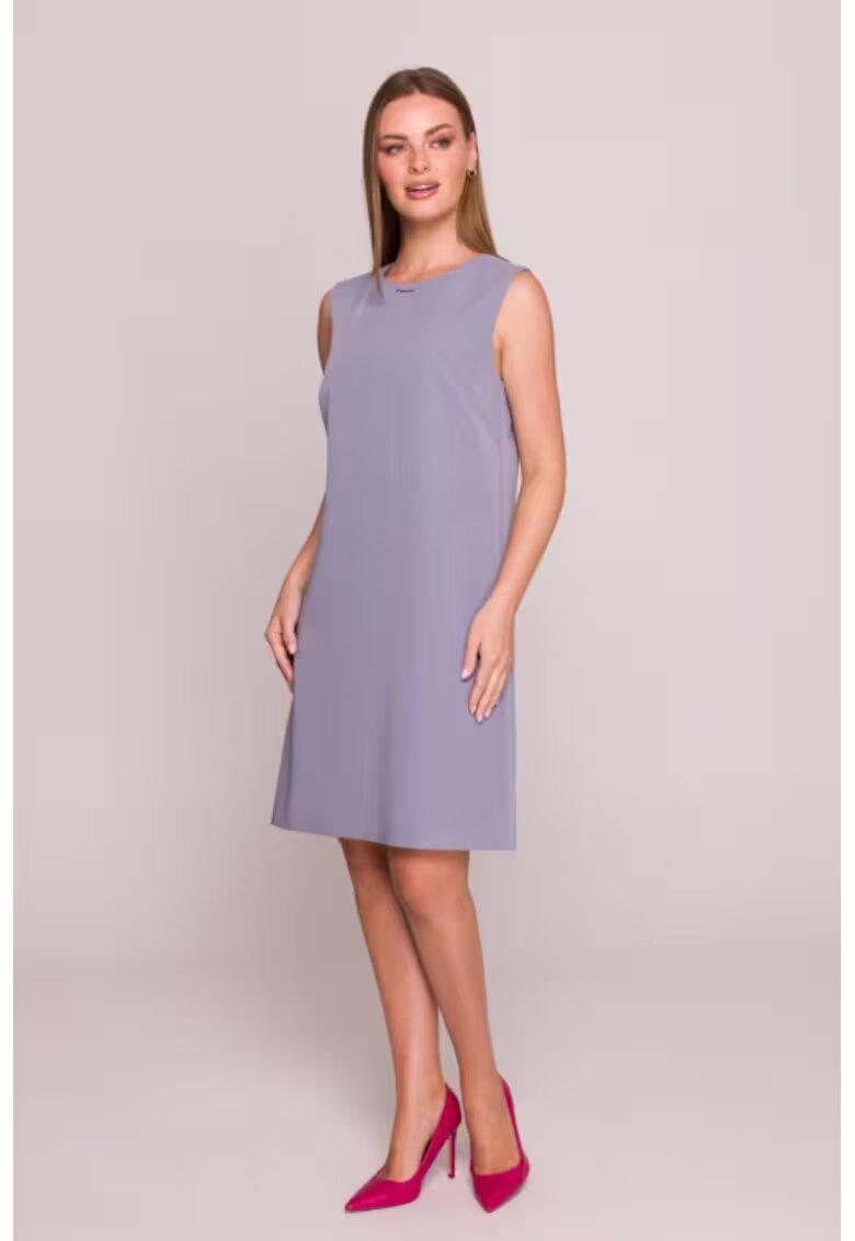Stylove Rochie midi simpla fara maneci -