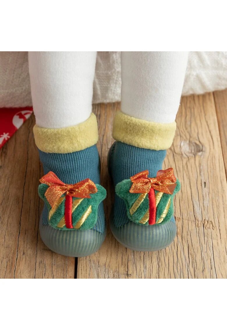 Superbaby Mocasini Model AL 18634 Gift - Unisex - Talpa antiderapanta - Multicolor -