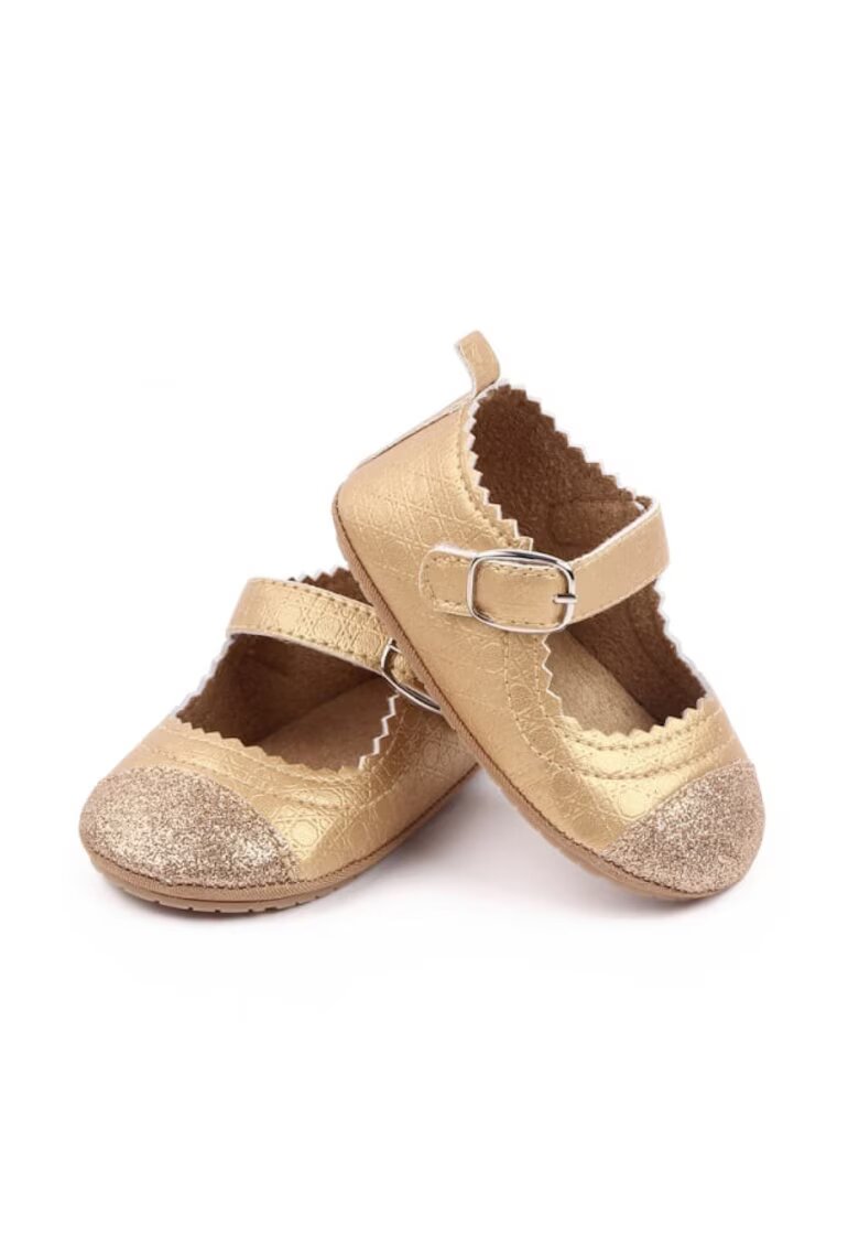 Superbaby Pantofi Model AL 13295 - Piele ecologica - Fete - Auriu - Auriu