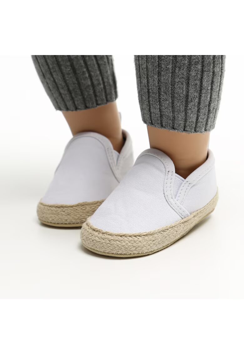 Superbaby Pantofi Tip Mocasini - Alb - Alb