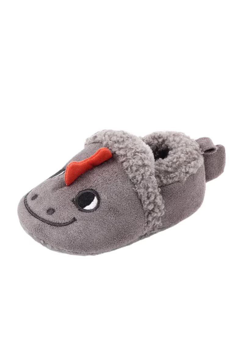 SuperBebeShop Botosi Model Animalut Dragalas - Textil - Baieti - Gri