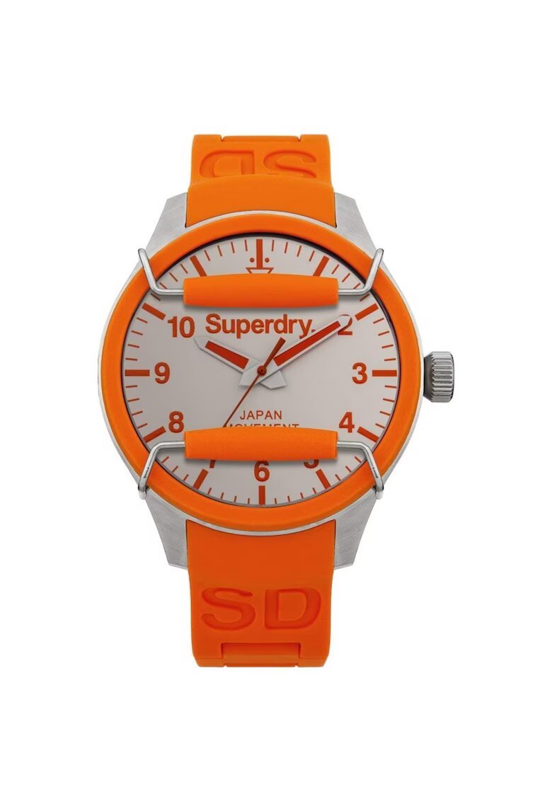 Superdry Ceas Barbati - Scuba SYG125O - inox - 44mm - curea din rasina