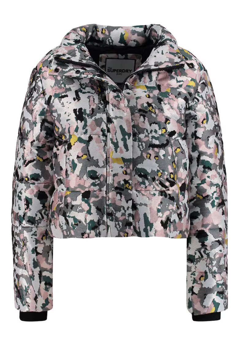 Superdry  Co Geaca cu imprimeu si gluga -