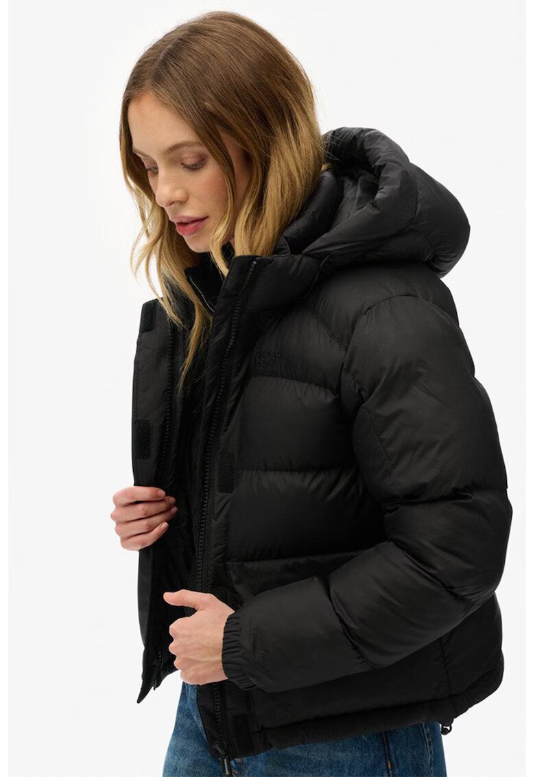 Superdry  Co Geaca lejera cu gluga - Negru