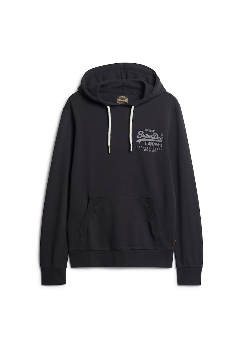 Superdry  Co Hanorac cu imprimeu logo - Negru