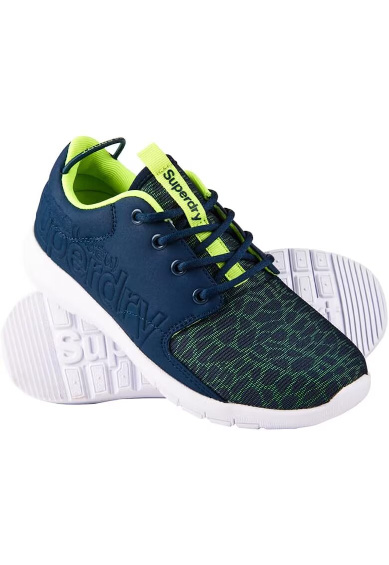 Superdry  Co Pantofi sport dama SUPERDRY - albastru/verde - stofa/plastic -