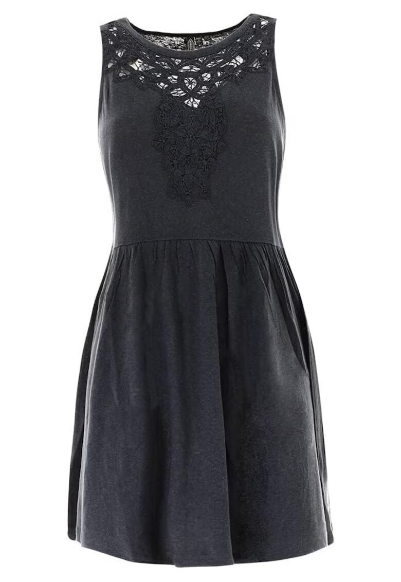 Superdry  Co Rochie evazata cu broderie -