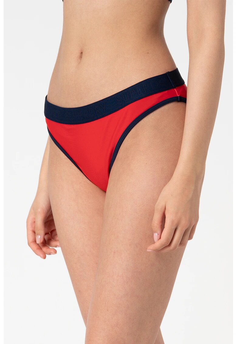 Superdry  Co Slip brazilian cu model colorblock - Rosu