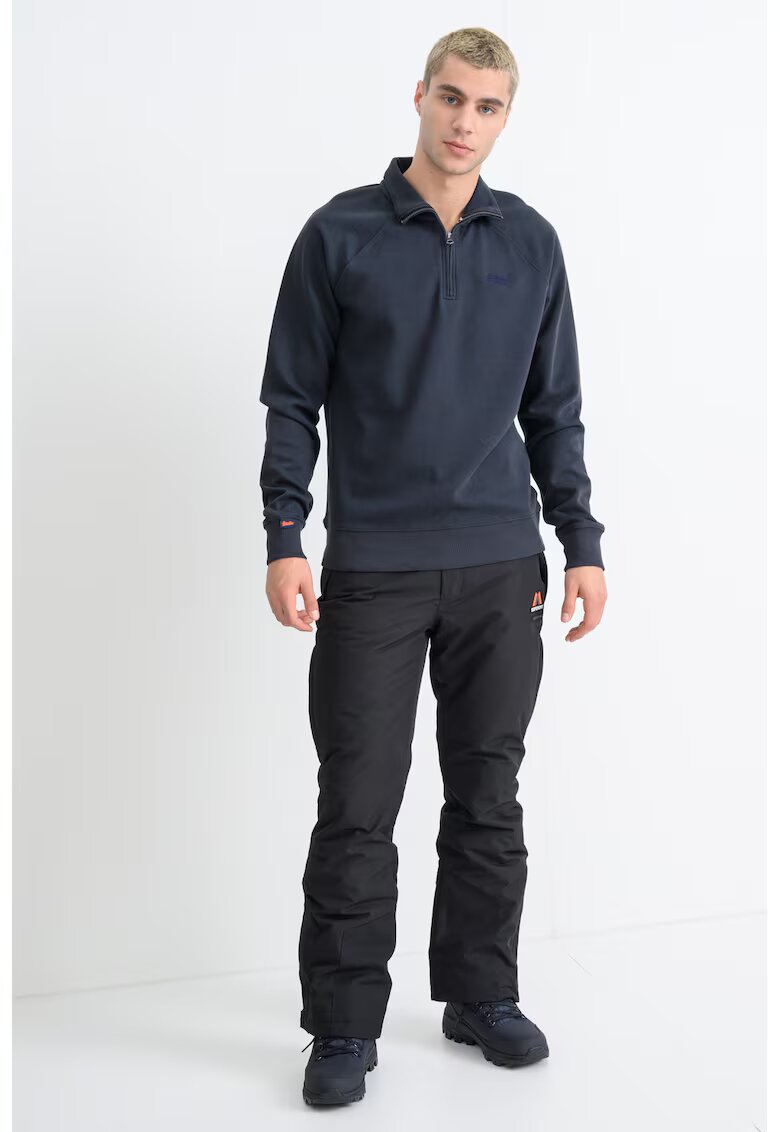 Superdry  Co SUPERDRY - Bluza lejera de trening cu maneci raglan - Bleumarin