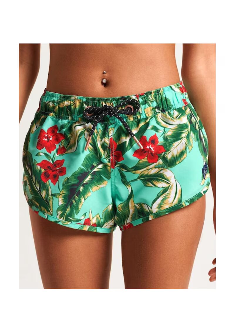 Superdry  Co Superdry - Pantaloni scurti cu imprimeu hawaian