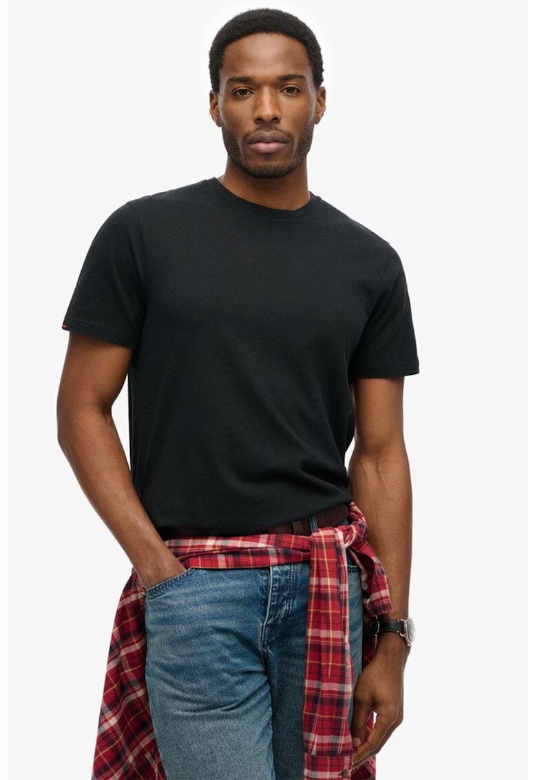 Superdry  Co Tricou din bumbac Classic Essential - Negru
