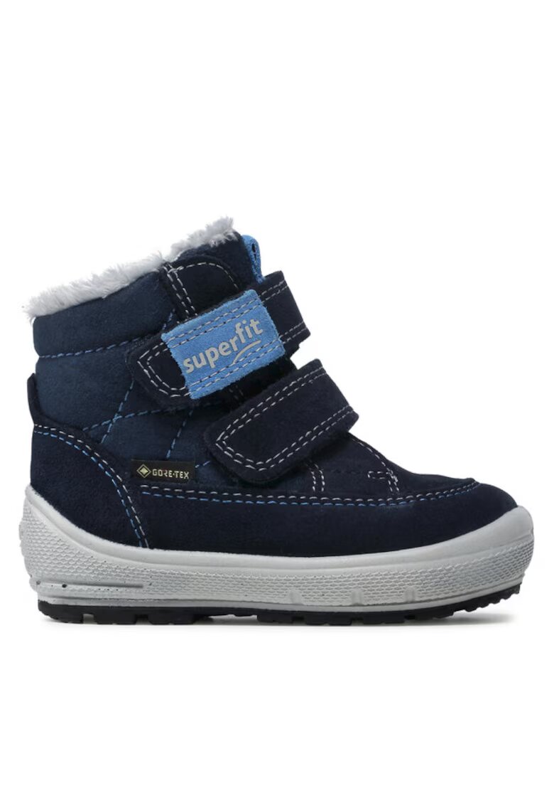Superfit Pantofi copii 209072037 - Piele naturala/Velur - Bleumarin