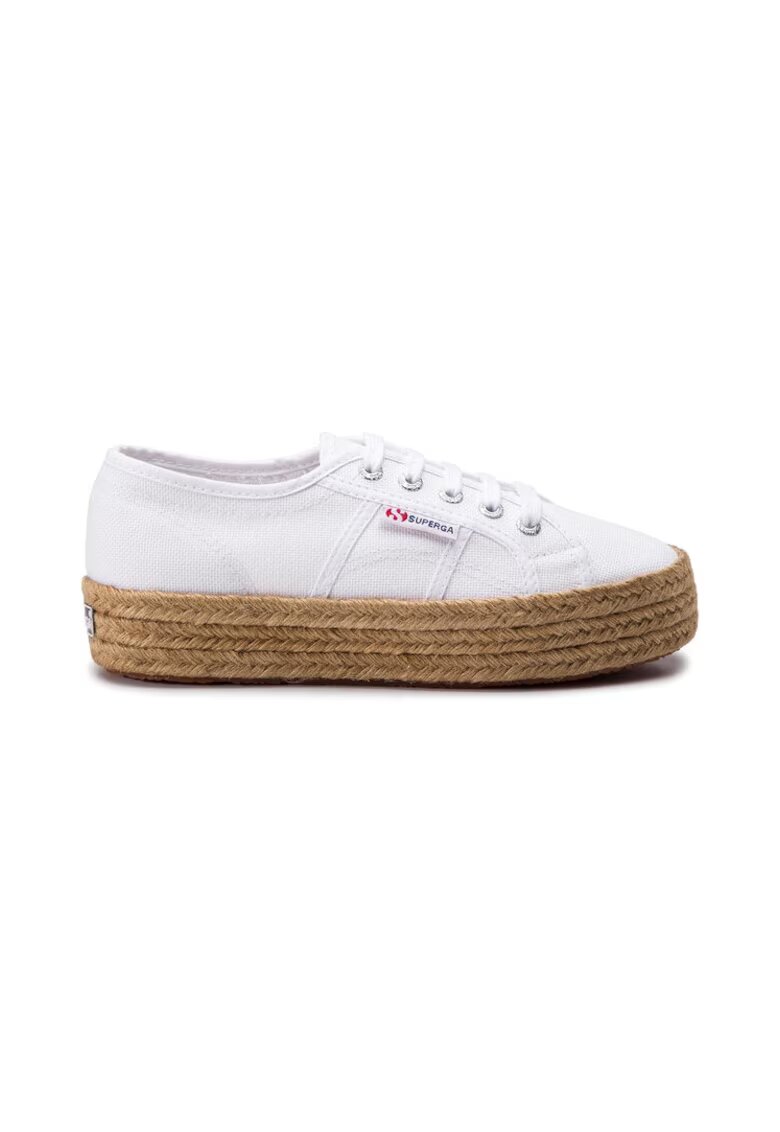 Superga Espadrile dama - 201085 - Textil - Alb