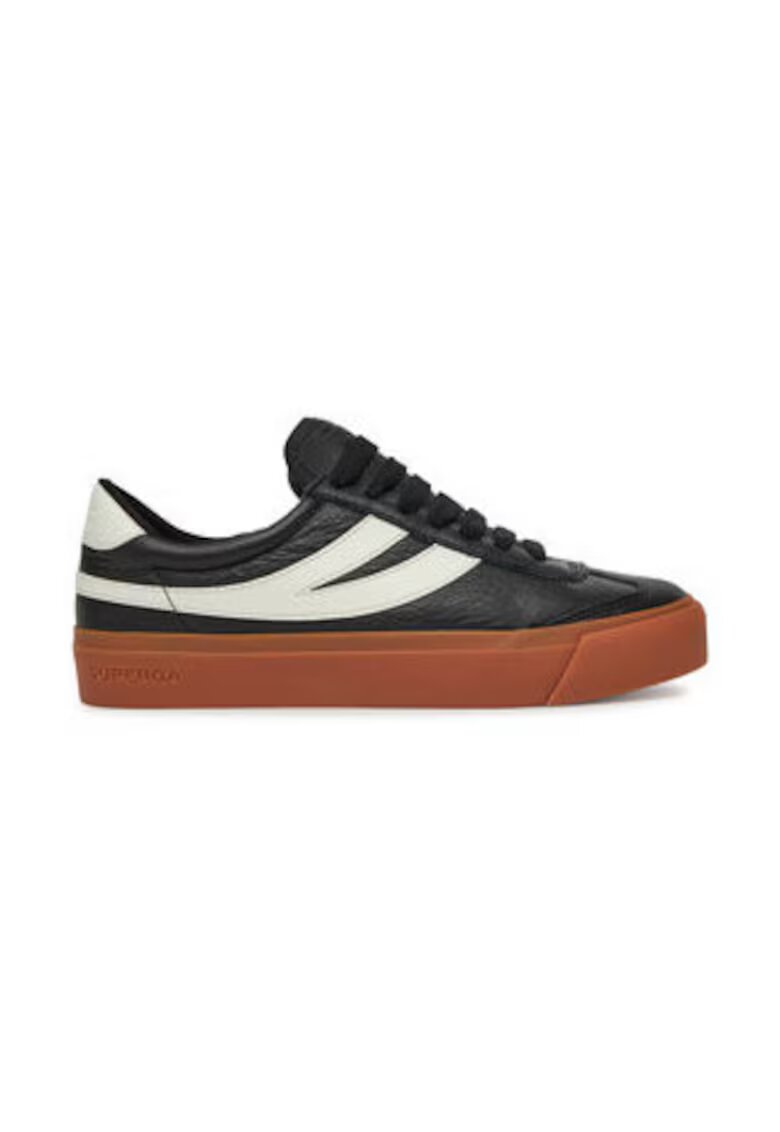 Superga Tenisi dama 305448798 - Piele naturala - Negru