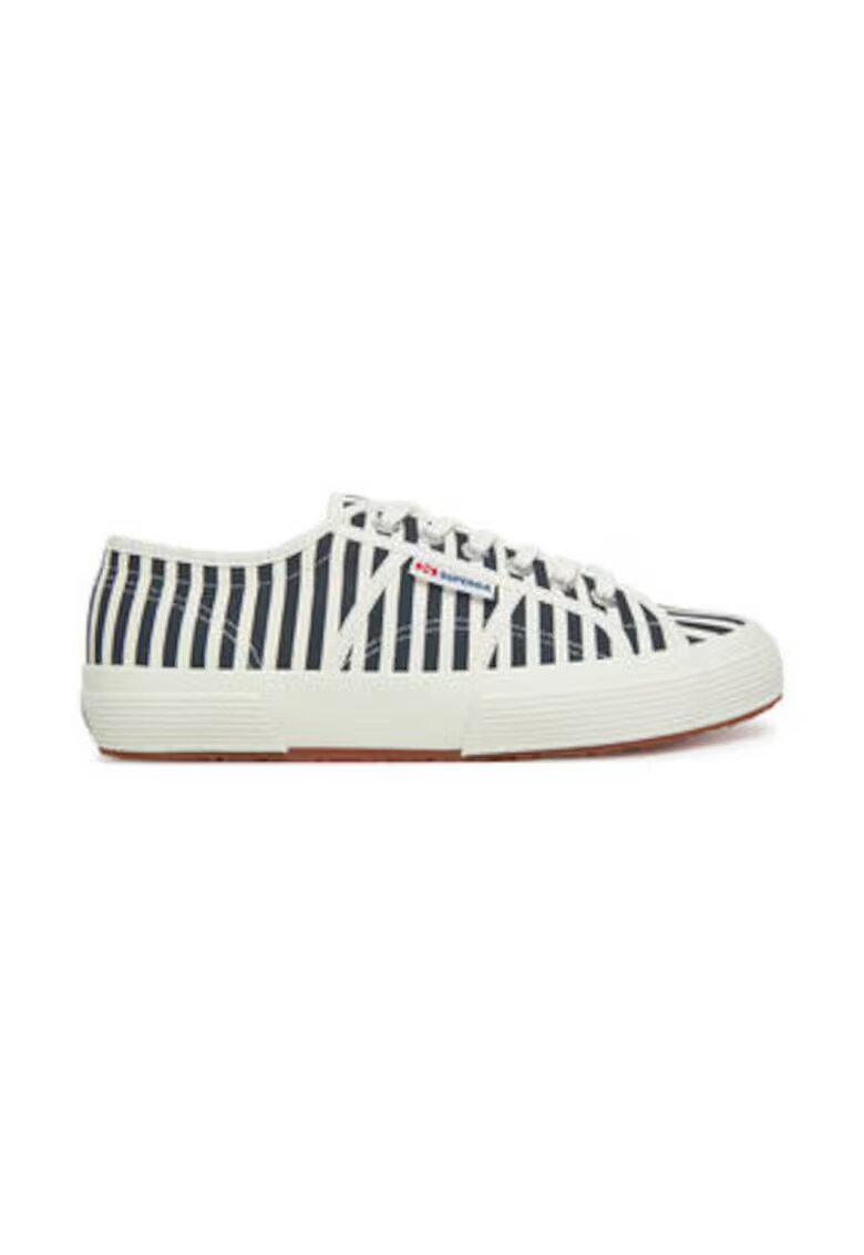 Superga Tenisi dama 305448958 - Textil - Alb/Bleumarin