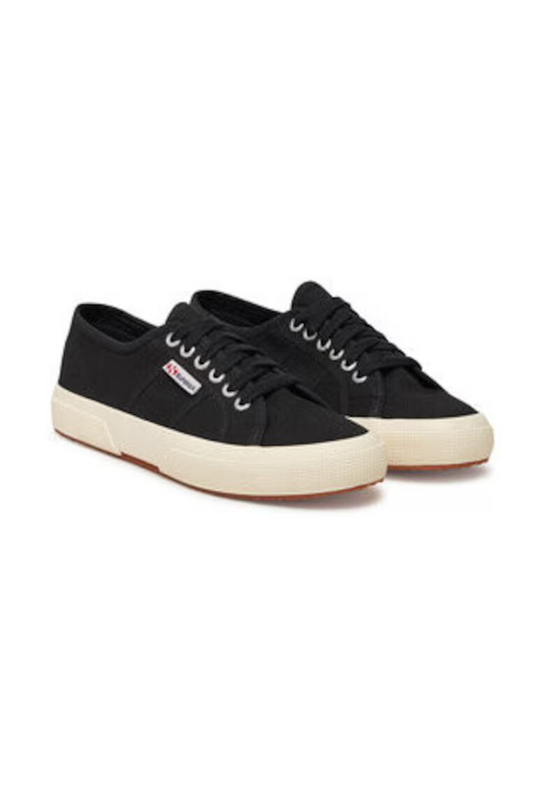Superga Tenisi dama textil negru - Negru
