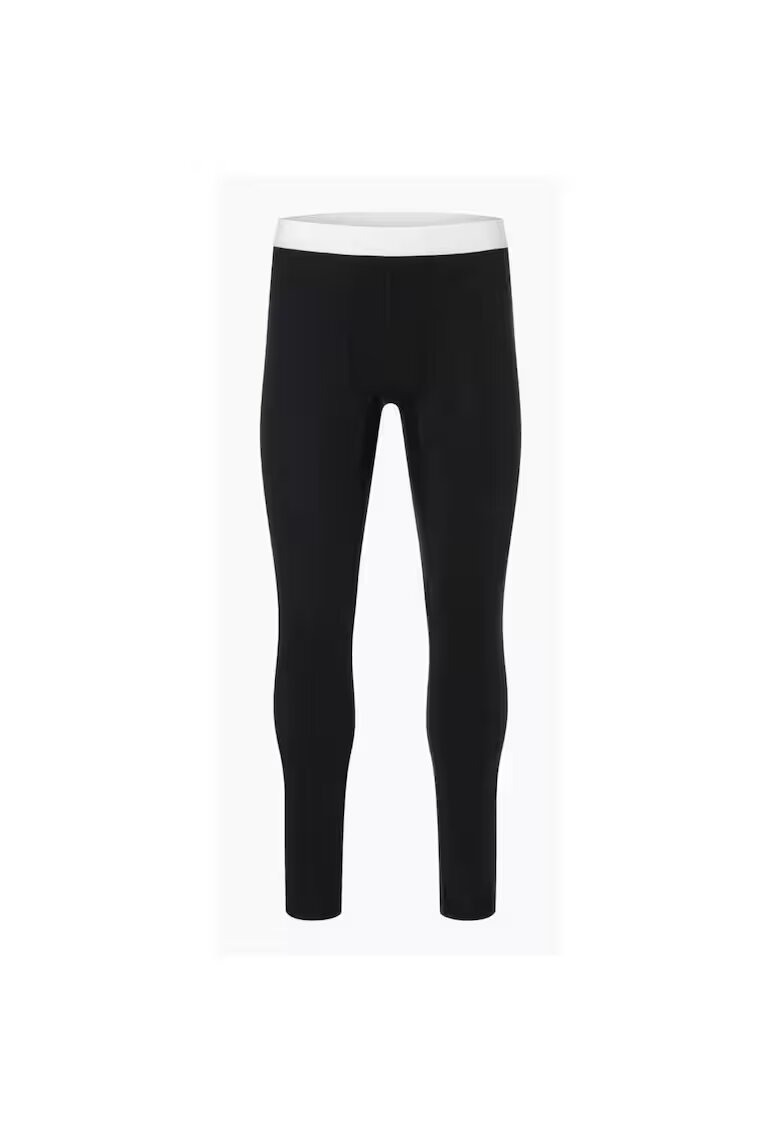 Supernatural Bluza de corp din amestec de lana TUNDRA175 ZIP 1/4 - pentru barbati - culoarea negru - Negru