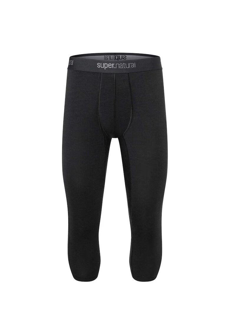 Supernatural Pantaloni de corp din amestec de lana pentru barbati - culoarea negru - Negru