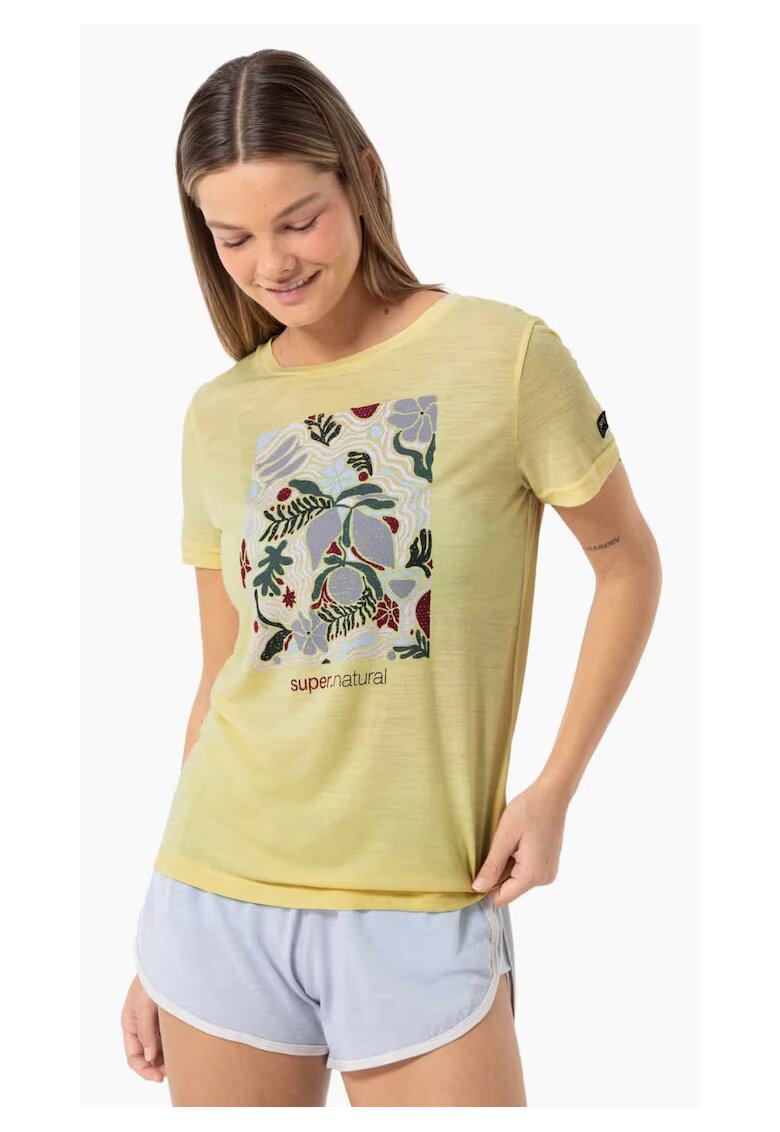 Supernatural Tricou din amestec de lana Dolce Vita - Galben