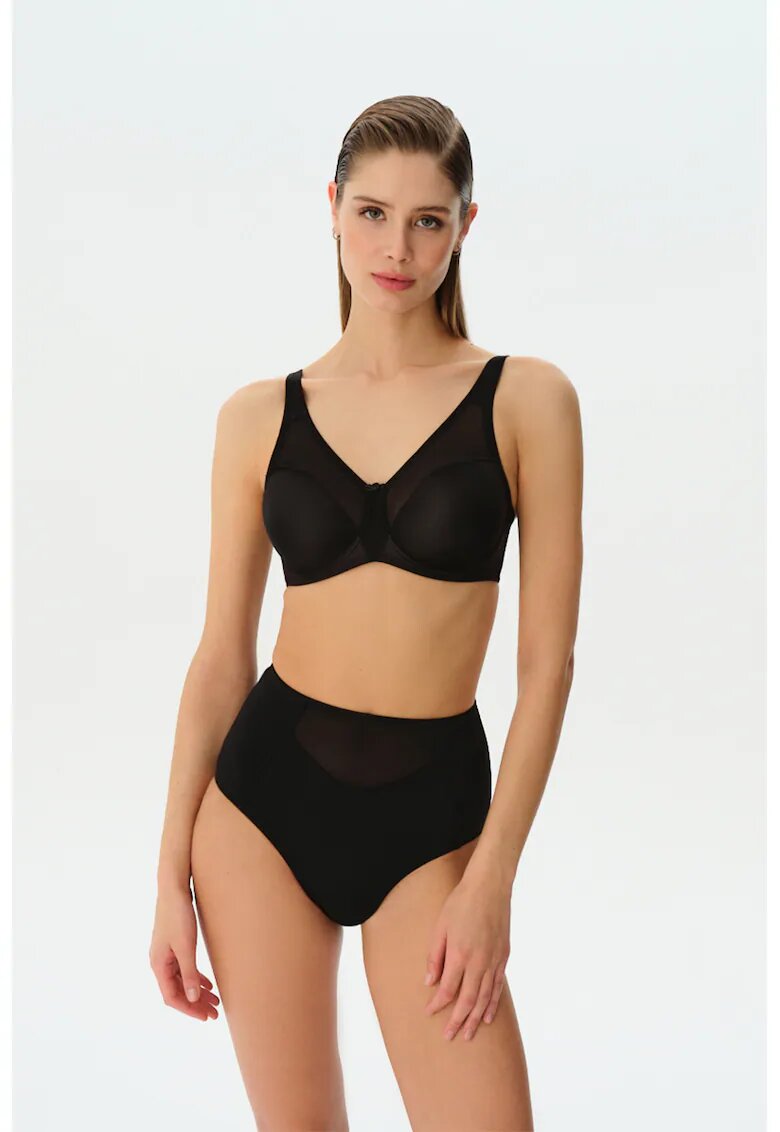 Suwen Chiloti modelatori cu talie inalta - Negru