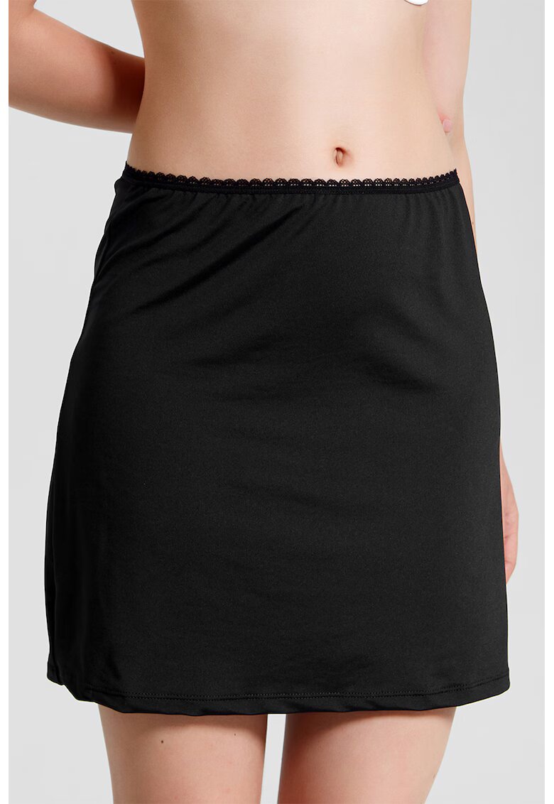 Suwen Fusta mini cu jupa - Negru