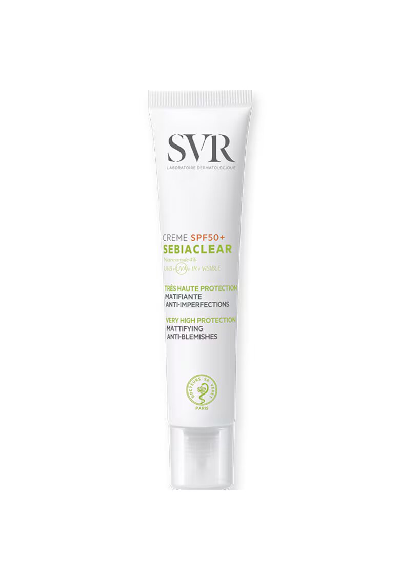 SVR Crema hidratanta Sebiaclear SPF 50 anti-imperfectiuni - 40 ml