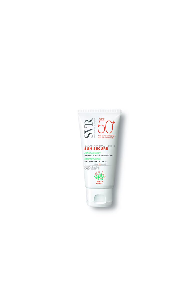 SVR Crema Sun Secure Ecran Mineral SPF50+ pentru piele uscata - 50 ml