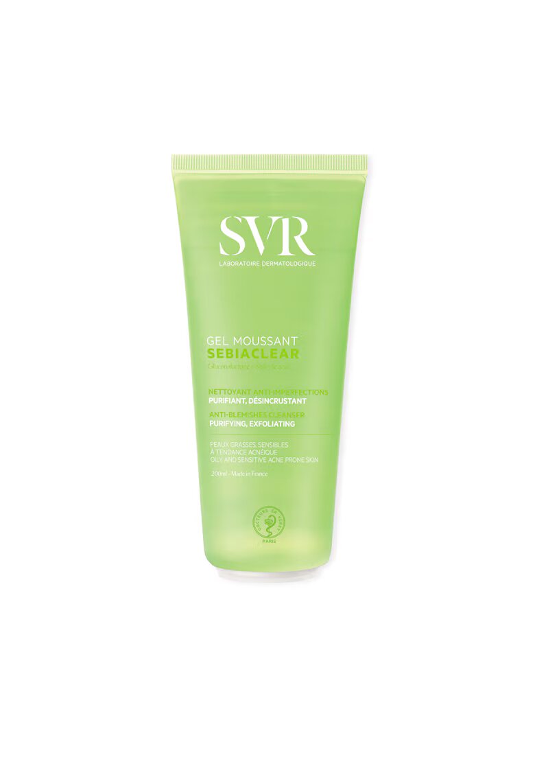 SVR Gel spumant de curatare Sebiaclear - 200 ml